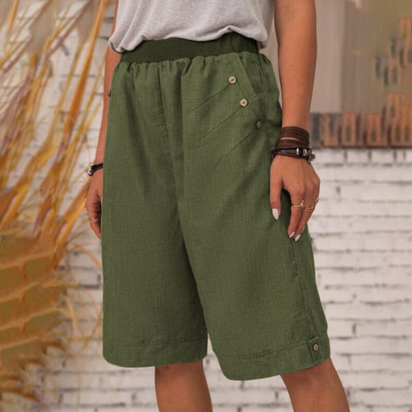 Lässige Sommershorts mit Taschen für Damen