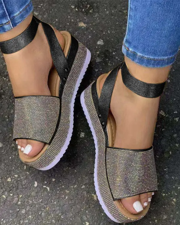 Diamantsandalen für Damen