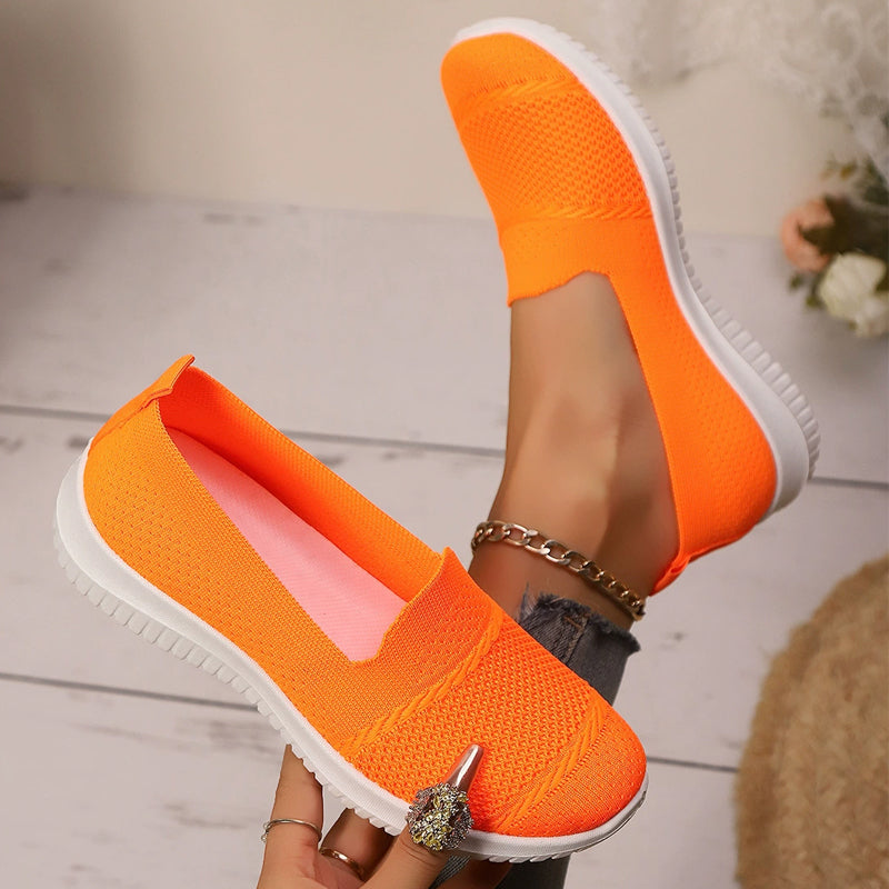 Atmungsaktive Damen-Slipper aus Mesh