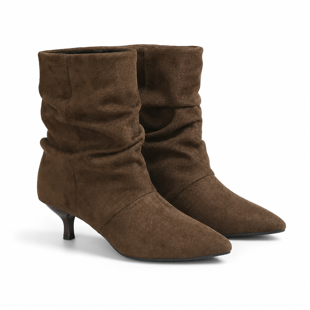 🔥Beliebtes Produkt !✨Damen Stiefeletten mit spitzer Zehenpartie und Stiletto-Absatz