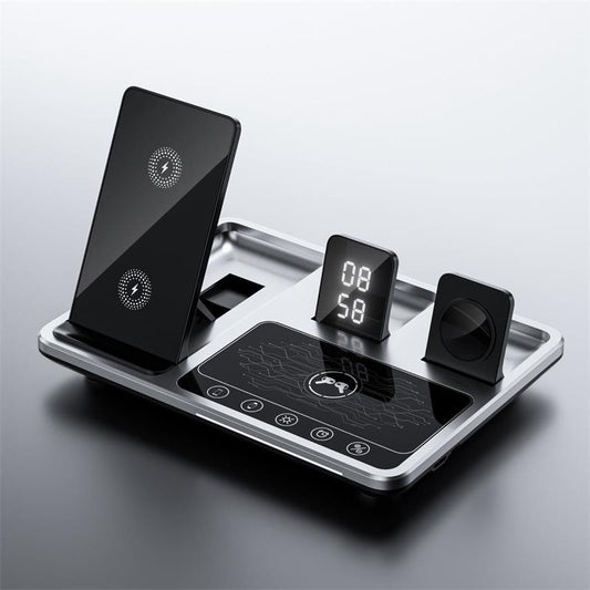 Kostenloser Versand🎁 Neue Generation des schnellen Smart Touch 4 in 1 Wireless Charger für iPhone, Apple Watch und AirPods