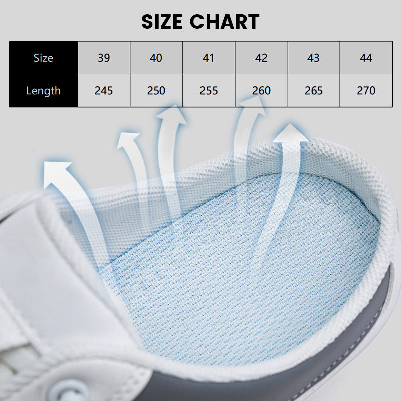 2024 Neue Herren-Sneaker ohne Rückenlehne