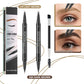 🔥2-in-1-Microblading-Augenbrauenstift mit zwei Enden
