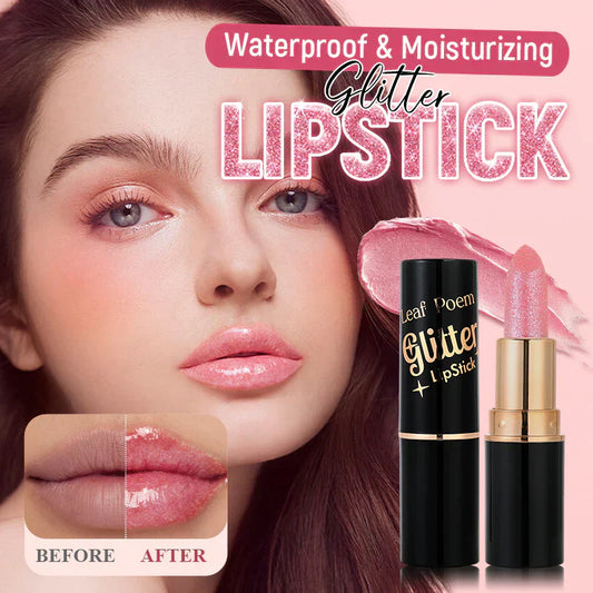 🎁Kaufen Sie 1 und erhalten Sie 1 gratis💋Wasserfester & feuchtigkeitsspendender Glitter-Lippenstift