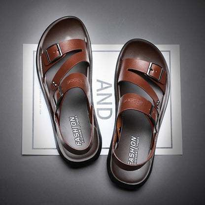 【HEUTE 39 % RABATT】NEUE HERREN-STRANDSANDALEN AUS LEDER™