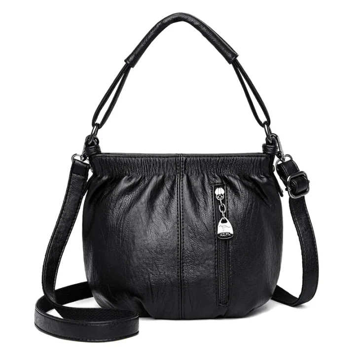 👜💼 Damen Plissee-Handtasche – Weiches Material, Mehrere Tragemöglichkeiten & Stilsicher ✨