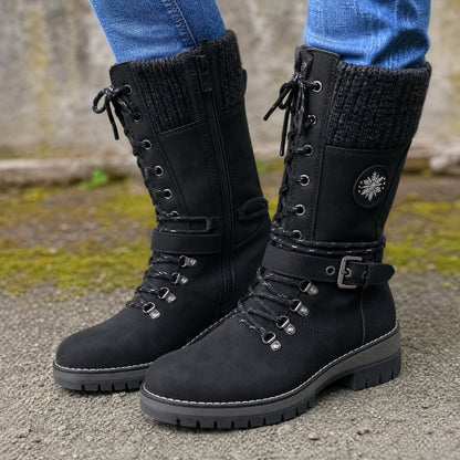 ⌛💥Neu eingetroffen – 50% Rabatt👢❄️Wasserdichte Knie-Schneestiefel – Warm, rutschfest & langlebig – Perfekt für Winter & Outdoor🧤