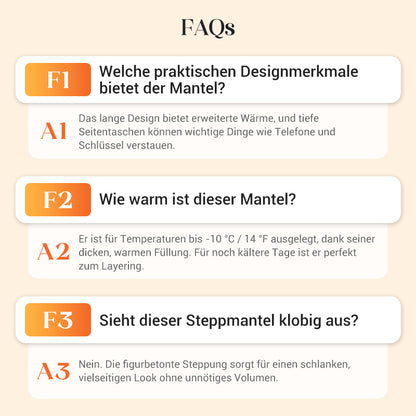 Langer, gesteppter Daunenmantel mit Kapuze für Damen🔥Kostenloser Versand🔥