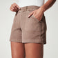 Stretch-Twill-Shorts für Damen