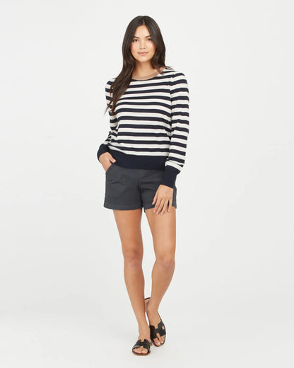 Stretch-Twill-Shorts für Damen