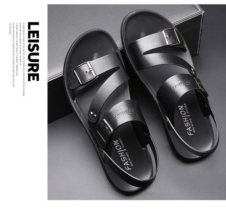 【HEUTE 39 % RABATT】NEUE HERREN-STRANDSANDALEN AUS LEDER™