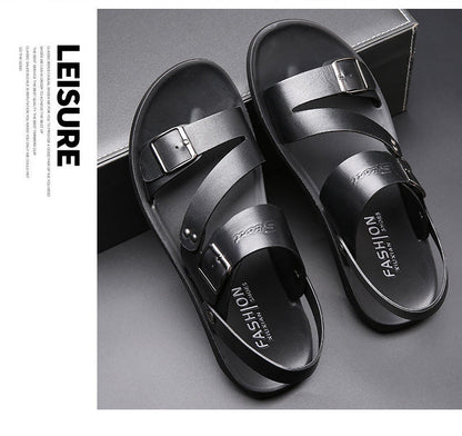 【HEUTE 39 % RABATT】NEUE HERREN-STRANDSANDALEN AUS LEDER™