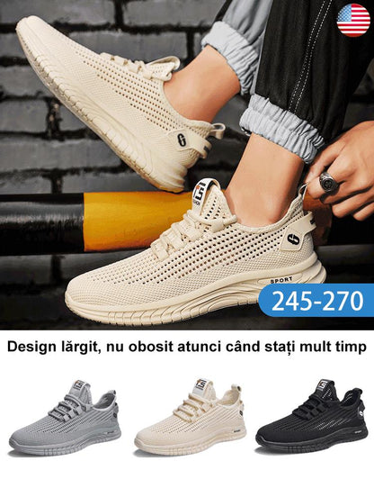 Atmungsaktive, gewebte Schuhe für Männer mit hohem Rückprall