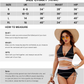 💃Urlaubsangebot 49 % RABATT💃Bikini-Sets mit hoher Taille und Bauchkontrolle in Farbblock-Optik