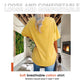 2024 Neues Frauen V-Ausschnitt Lose Passform Kurzarm T-Shirt