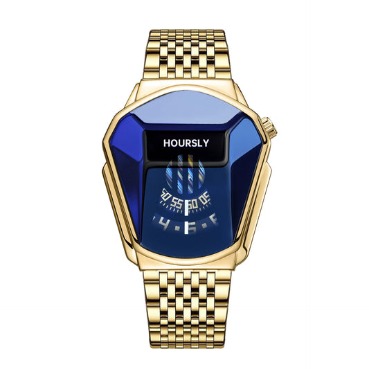 Herrenhandgelenk Uhr Edelstahltechnologie Fashion Quartz Uhr