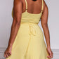 Lulah Drapiertes Maxikleid mit integriertem BH