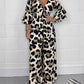 🔥Hot Sale 49% Off🍃Leopardenmuster V-Ausschnitt Jumpsuit