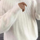 Flauschiger Strickpullover