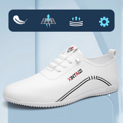 Leichte und atmungsaktive Herrenschuhe ohne Schnürsenkel