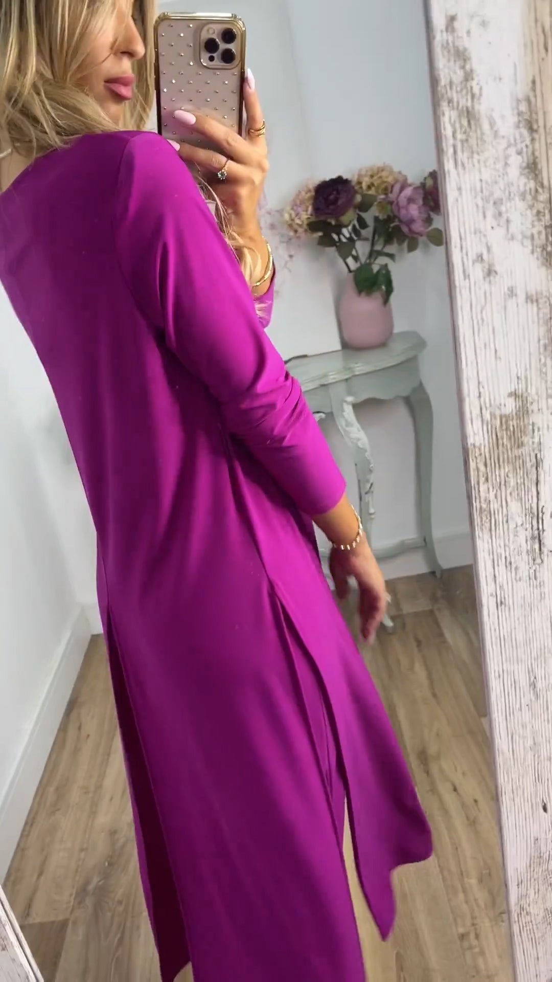 💃Elegant lässiger 2-teiliger Anzug mit langem Oberteil und passender Hose