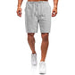 Herren Leinen lockere Freizeitshorts