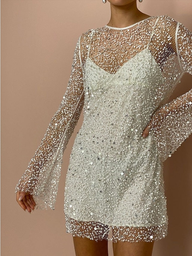 🔥2024 Hot Sale - 49% RABATT💃 Zweiteiliges sexy Paillettenkleid für Damen