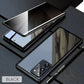💥 Magnetisches gehärtetes Glas Doppelseitige Handyhülle für Samsung S23-S25 Serie