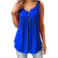Comfortabele mouwloze tanktop met losse knopen voor dames