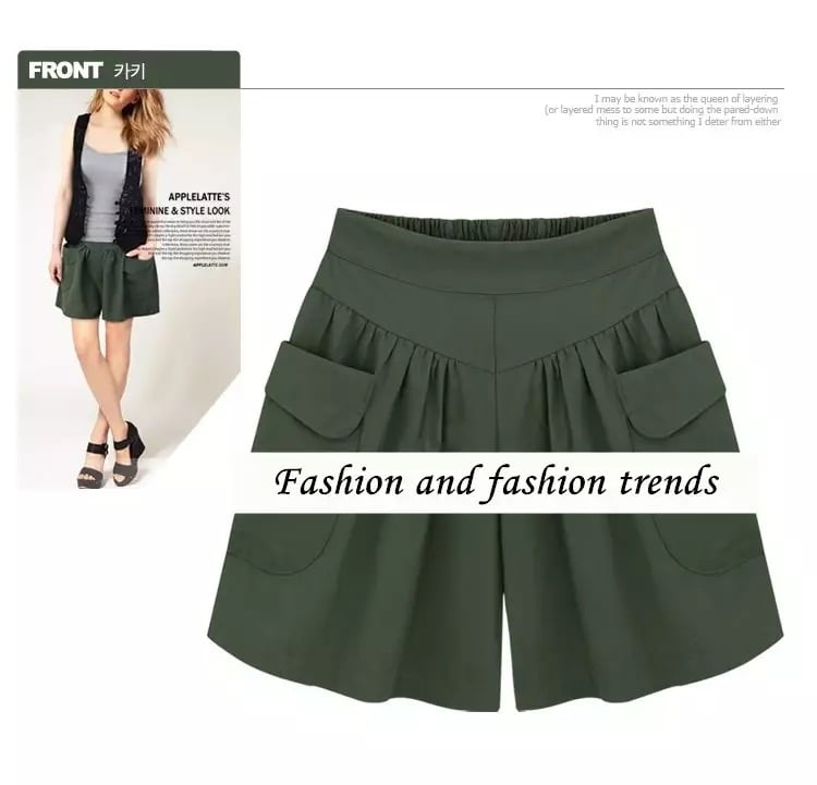 💥49% Rabatt💥Damen Strand Casual Hot Shorts mit elastischem Bund