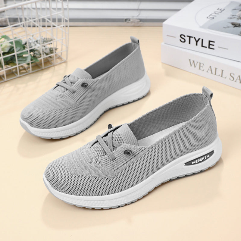 Leichte, atmungsaktive Slip-On Freizeitschuhe für Frauen