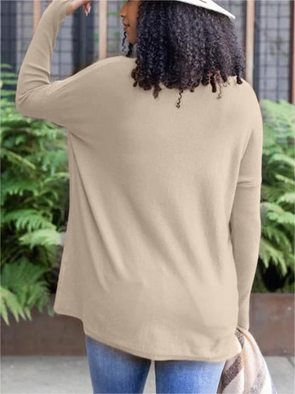 🎁Heißer Verkauf 49% RABATT⏳Langarm-Daumenloch-Pullover-Taschentunika