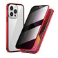 iPhone Case  King Apple Peep Proof Doppelseitiges Glas Metall  Schutzhülle