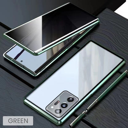 💥 Magnetisches gehärtetes Glas Doppelseitige Handyhülle für Samsung S23-S25 Serie