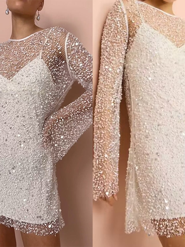 🔥2024 Hot Sale - 49% RABATT💃 Zweiteiliges sexy Paillettenkleid für Damen