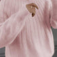 Flauschiger Strickpullover