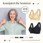 2025 Neues Design für Senior Front Closure Baumwoll-BH