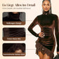 Elegantes asymmetrisches Kleid mit Spitzenbesatz für Damen | Komfortabel und stilvoll