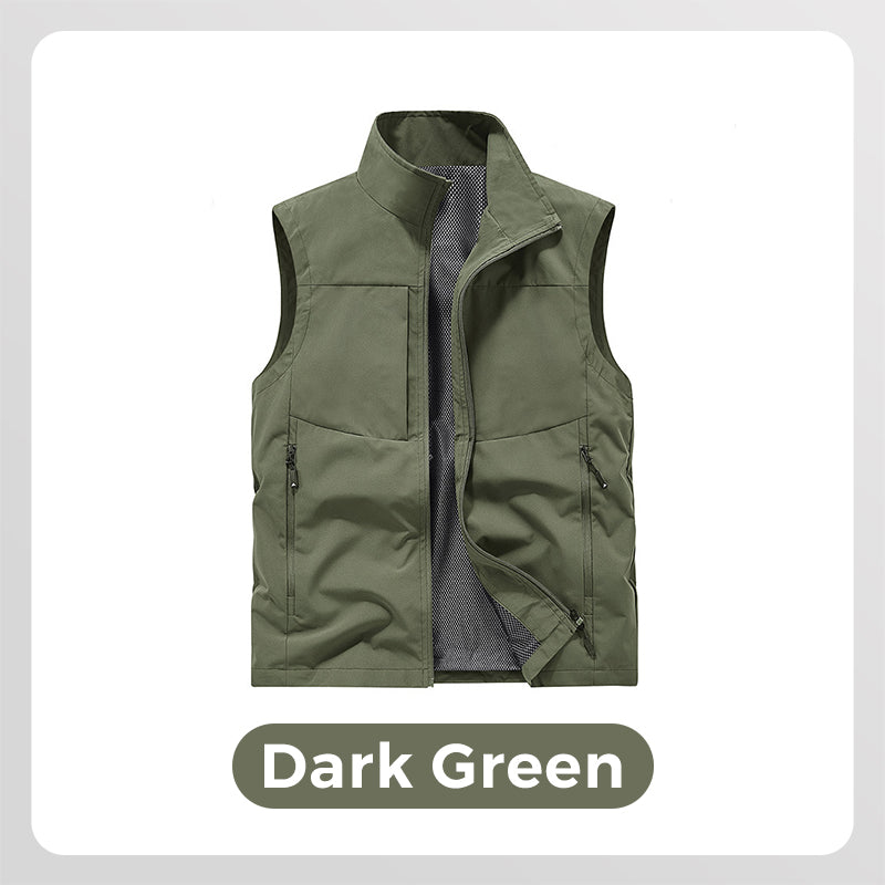 ⏳ begrenzte Zeit 50% Rabatt! 💥Mens wasserdichte Outdoor -Versorgungsweste