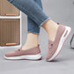 Leichte, atmungsaktive Slip-On Freizeitschuhe für Frauen