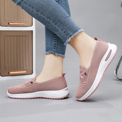 Leichte, atmungsaktive Slip-On Freizeitschuhe für Frauen