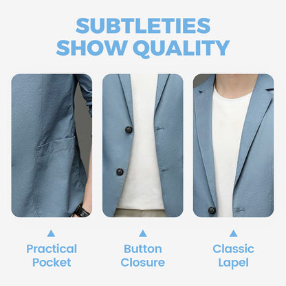 🛍️Die Wahl des eleganten Gentleman👔 Leichter Blazer für Herren für alle Jahreszeiten