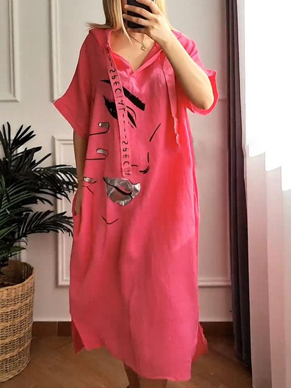 💥Ein Kleid mit Print für Frühling und Sommer