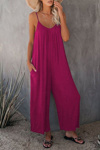 ✨💃Ultimativer fließender Jumpsuit mit Taschen🌟🌺