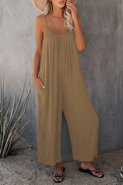 ✨💃Ultimativer fließender Jumpsuit mit Taschen🌟🌺