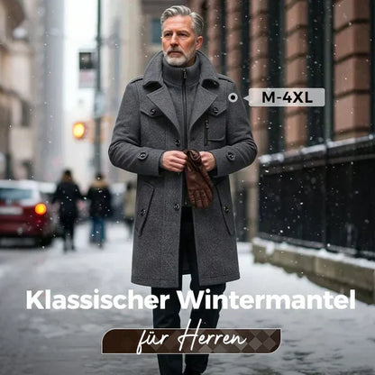 🔥Beliebtes Produkt ！💎🧥 Neuheiten – Handgefertigter Herren-Tweedmantel