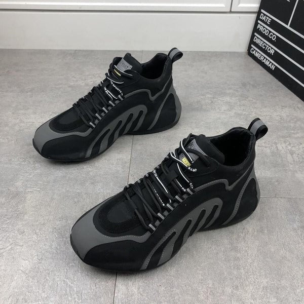 🔥Letzter Tag 49% Rabatt 🔥Schnür-Sneaker mit Gummisohle