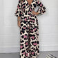 🔥Hot Sale 49% Off🍃Leopardenmuster V-Ausschnitt Jumpsuit