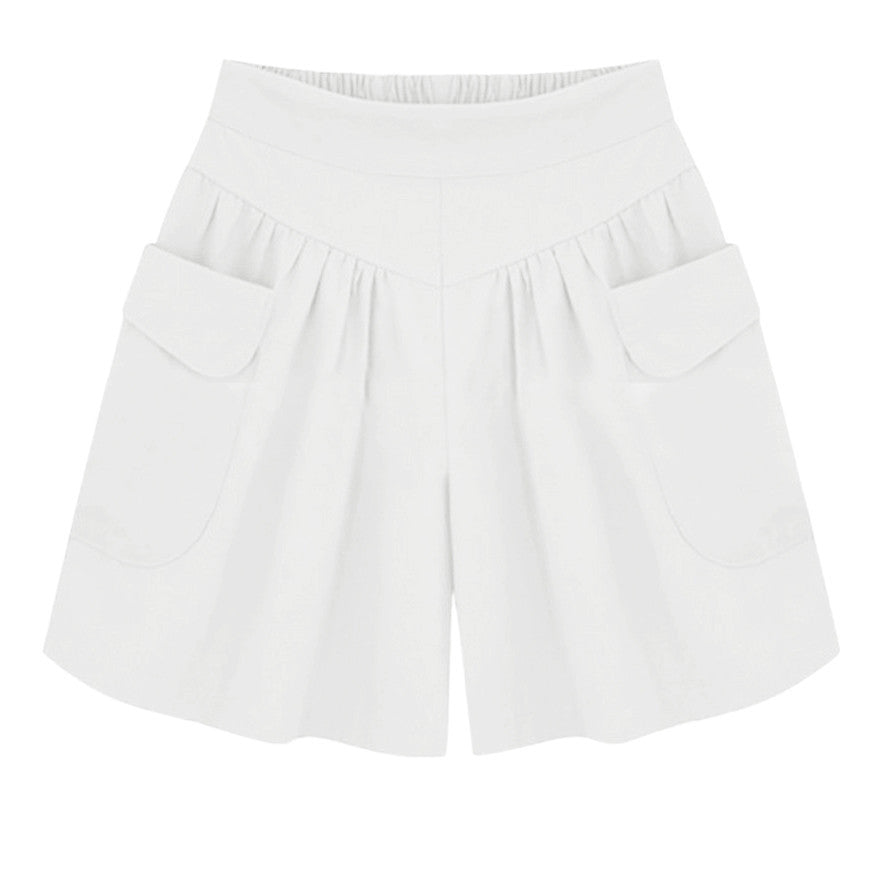 💥49% Rabatt💥Damen Strand Casual Hot Shorts mit elastischem Bund
