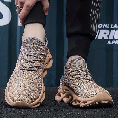 Leichte, atmungsaktive Herren-Laufschnürschuhe für Frühling und Sommer